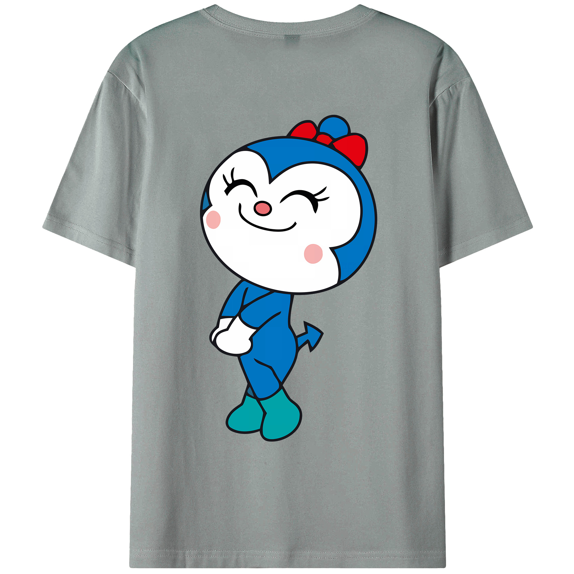 （画像用） アンパンマン Anpanman 綿100％ メンズ半袖Tシャツ（バックプリント） 通気性